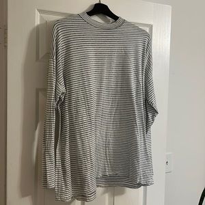 We The Free oversized mock neck shirt